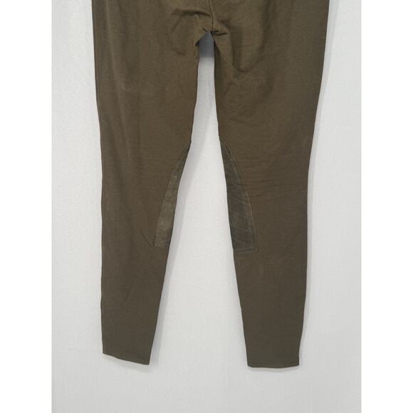 Polo Ralph Lauren Equestrian Pants Medium Brown Breeches Leggings Made In Peru - Picture 6 of 16